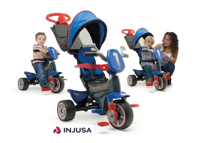 INJUSA Body Max Tricycle for Kids / Babies with Padel Control of Direction (Ideal Age 10 Month & Above)