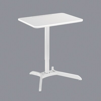 Pneumatic On Floor Sit Stand Workstation