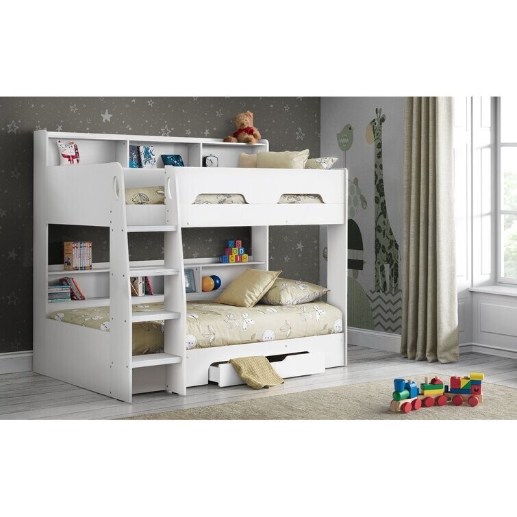 Jysk Bunk Captain Jack Double Bunk Bed WHITE CAPTAIN JACK Single
