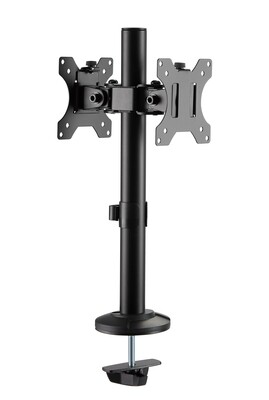 Articulating Pole Mount Single Dual Monitor Arm