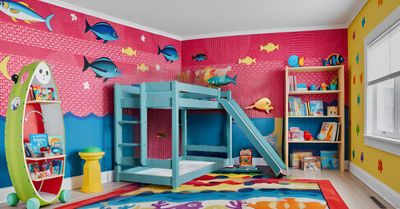 Blue Lagoon Twin Over Twin Solidwood Bunk Bed with Sliding Option
