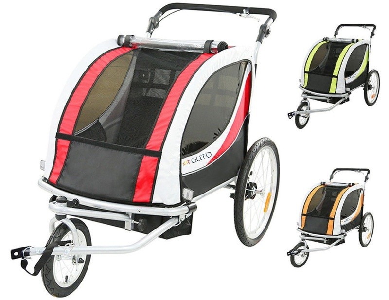Przyczepka rowerowa GUTO Deluxe