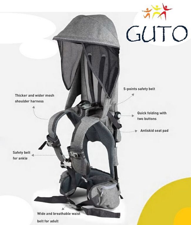 Guto Hiking Ram Premium Nosidło turystyczne dla dzieci
