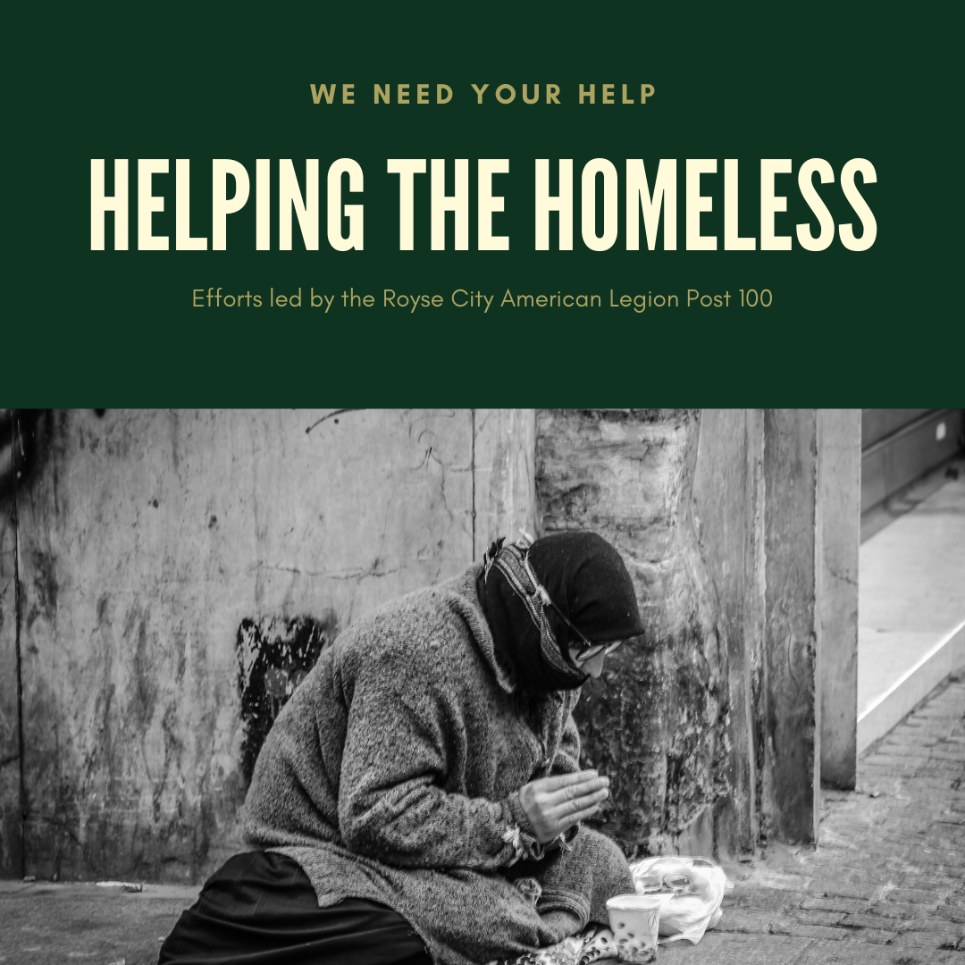 $20 AL Homeless Committee Donation
