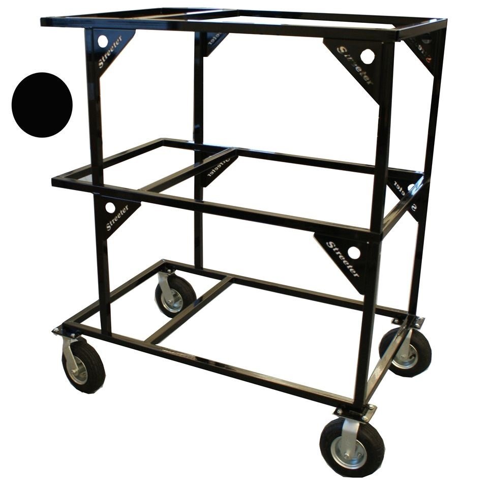 Streeter Triple Stacker Sprint, Color: Black