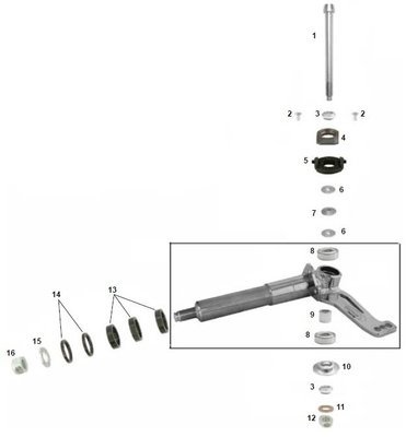 10/25 Stub Axle Parts