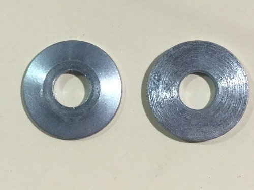 6) DR Stub Axle Spacer 10 -28 x 3 Plain