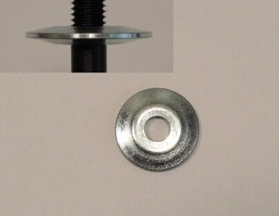 9) DR Stub Axle Spacer 8 -28 x 4 Convex