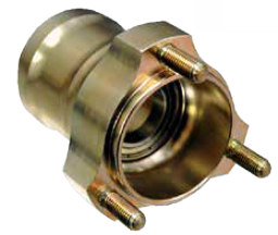 DR Front Wheel Hub D25x83 Magnesium