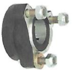 DR Rear Wheel Hub 30 x 40 Black