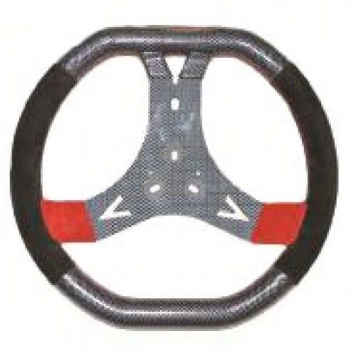 DR Steering Wheel Alcantara 340 Carbon Look