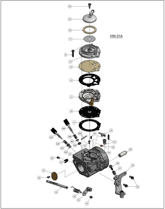 30B) High Speed Mixture Screw Spring