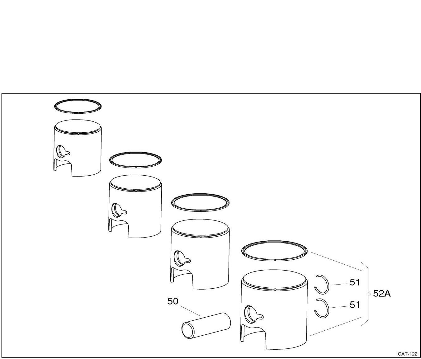 052A) Piston Complete