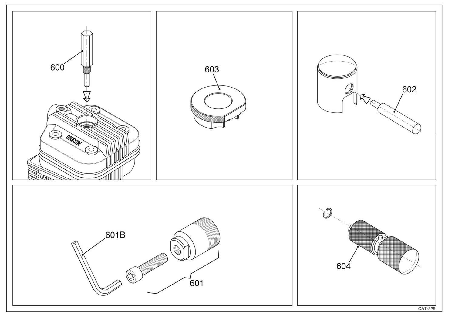 604) Circlip Assembling Tool