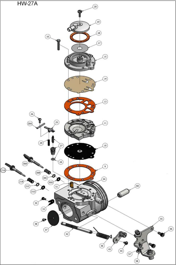 28) Inlet Seat Gasket