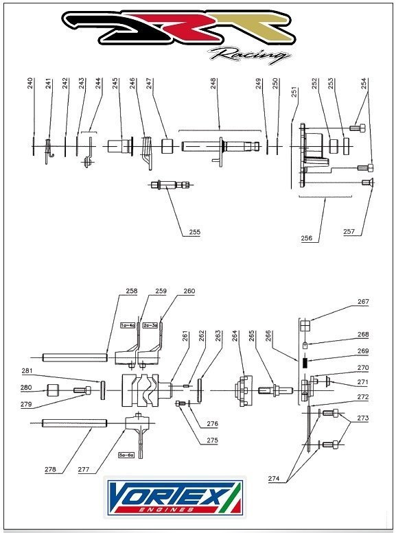 241) Preselector Pawl Spring