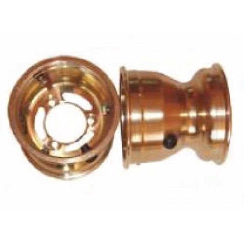DR Front Rim H132 Gold LV Wheels CRG Pattern