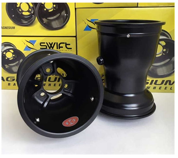 Swift 180mm x 5&quot; Magnesium Wheel (Sold in Pairs)