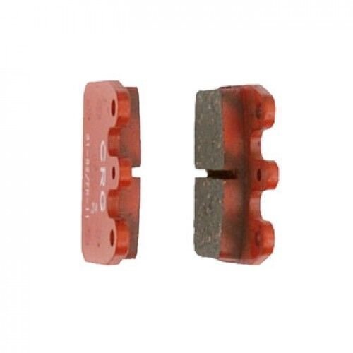 10) DR V05 Rear Red Pads Iron (pair)