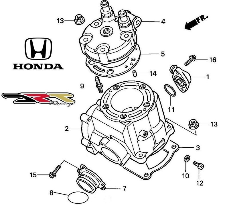 12) Honda Recessed Bolt (6 X 10)