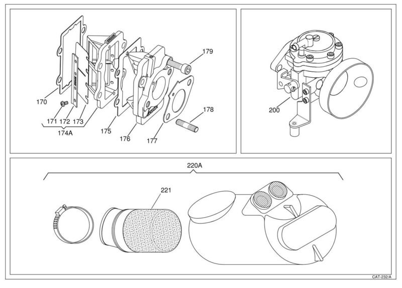 177) Carburetor Gasket