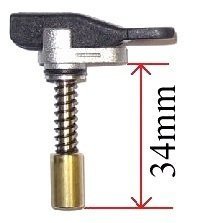 22) Dellorto Choke Lever Assembly