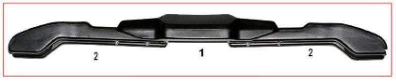 2) DR Mini KG External Rear Fairing (Sold Separately)