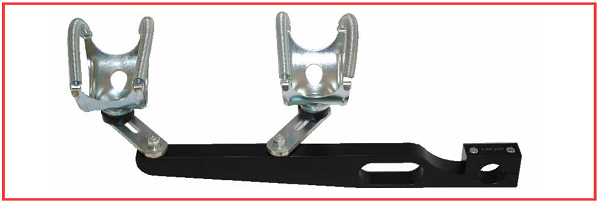 DR Exhaust Support 125 Black Complete