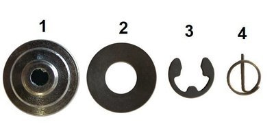DR Rear Brake Disc Bushing Complete
