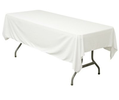 Banquet Table White 52" x 114"