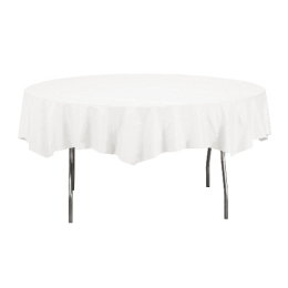 Round Banquet Table White 85" x 85"