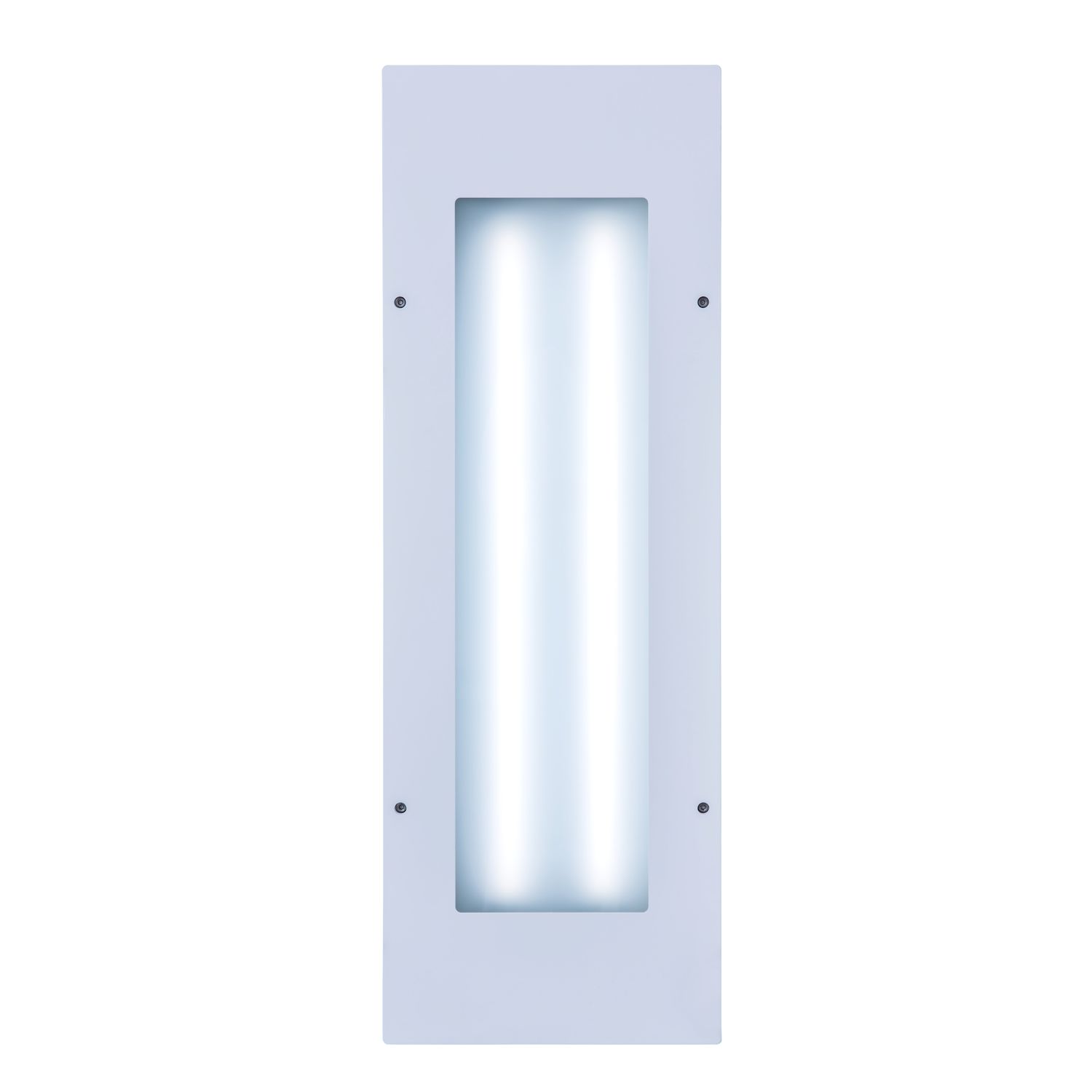 Recessed ceiling light for cabin controls, flush-mounted, 2× 10 W