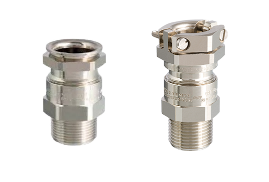 Made of nickel-plated brass