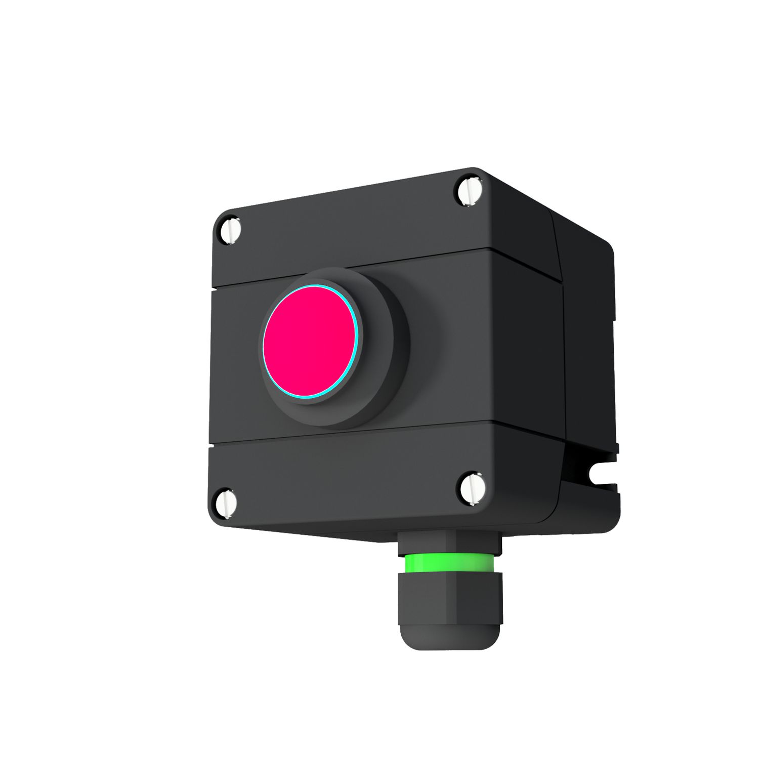 Control switch with 1x signal lamp with 1x M25x1.5
