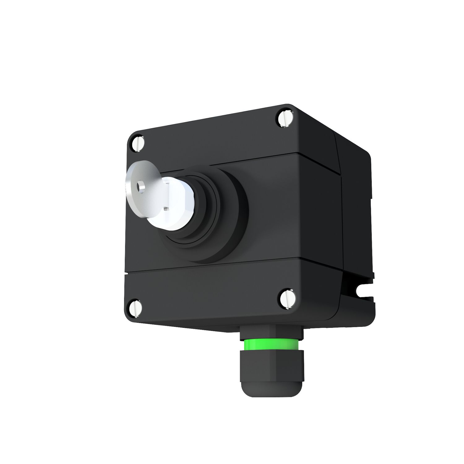 Control switch with 1x key operated switch with 1x M25x1.5