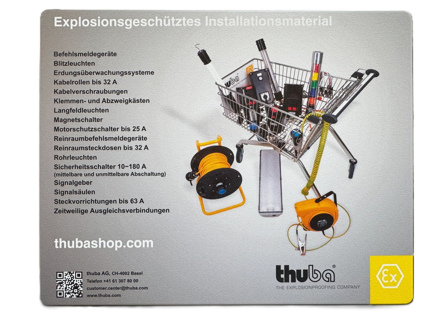 Mousepad - Explosionsgeschützes Installationsmaterial