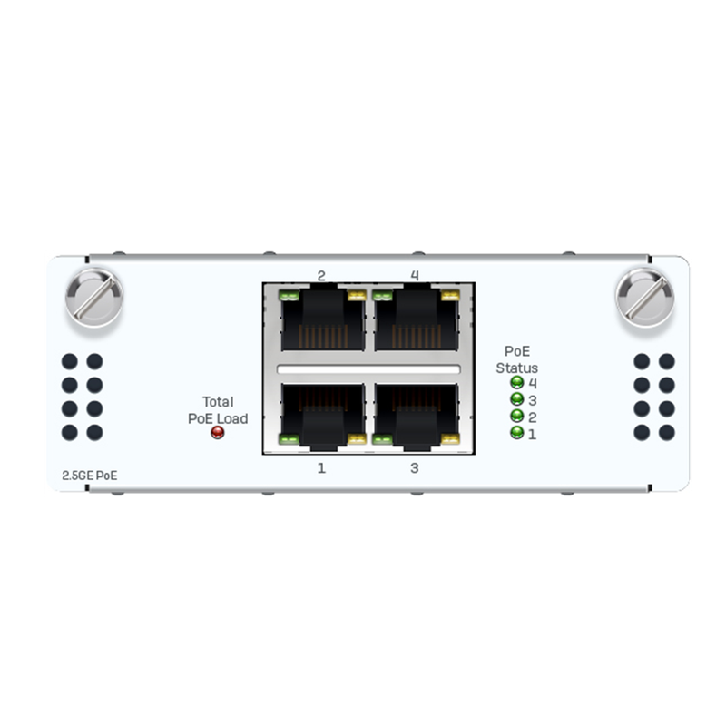 Sophos 4-Port 2,5GbE Kupfer PoE FleXi-Port-Modul