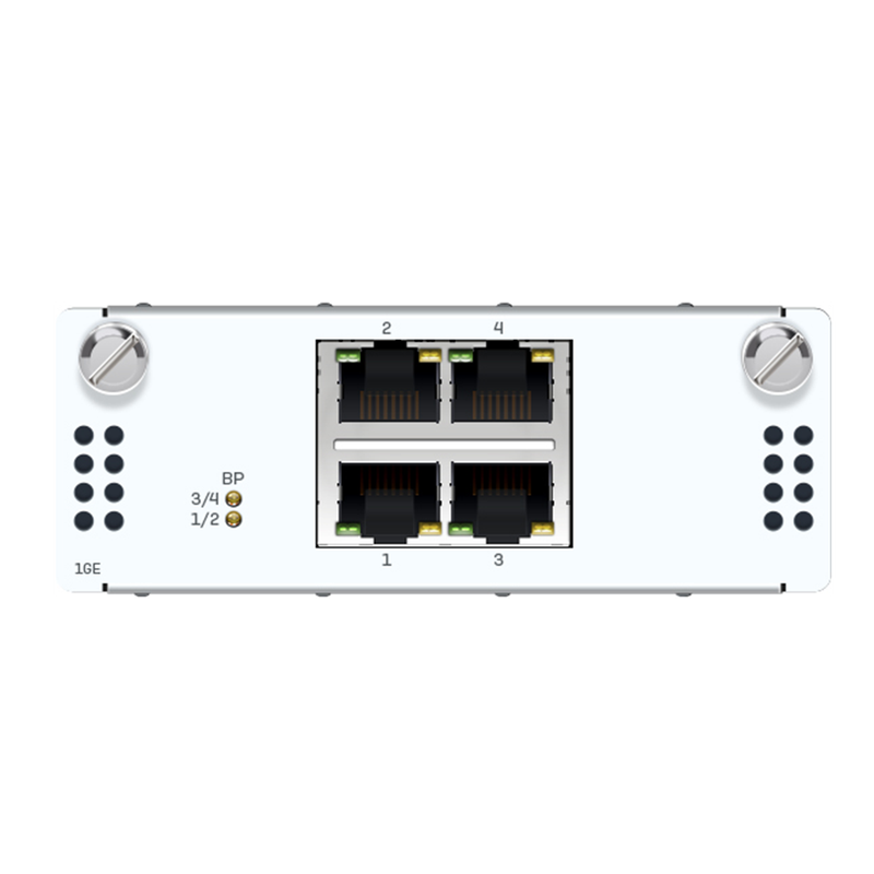 Sophos 4-Port GbE Kupfer mit 2 Bypass-Gruppen FleXi-Port-Modul