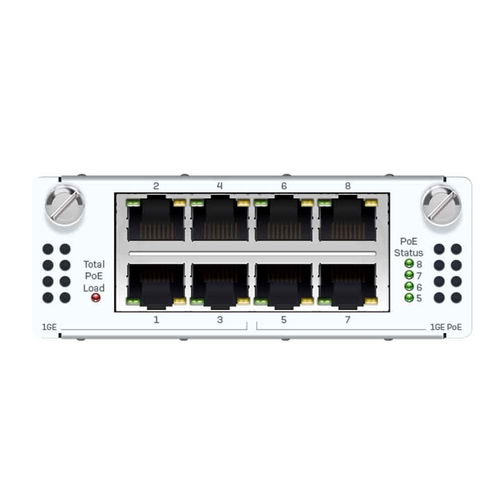 Sophos 4-Port GbE PoE + 4-Port GbE FleXi-Port-Modul
