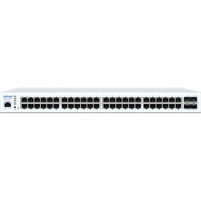 Sophos CS110-48P Switch - 48 port with PoE - EU power cord - Front