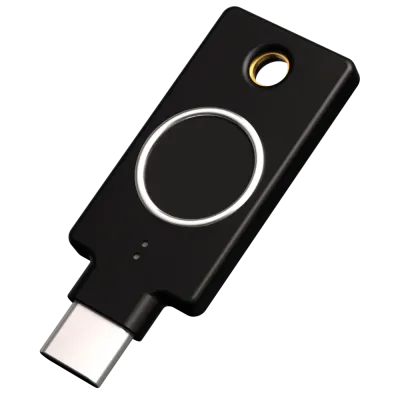 YubiKey C Bio - FIDO Edition Blister Pack