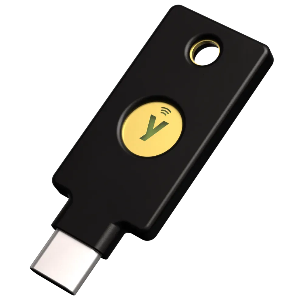 Security Key C NFC by Yubico Black Blister Pack