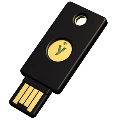 Security Key NFC by Yubico Black Blister Pack