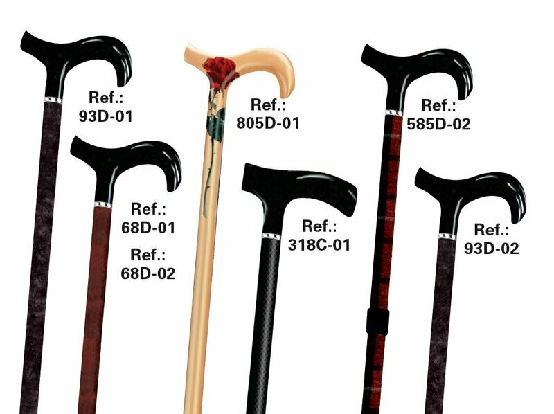 Fiber Carbon Cane 1 piece