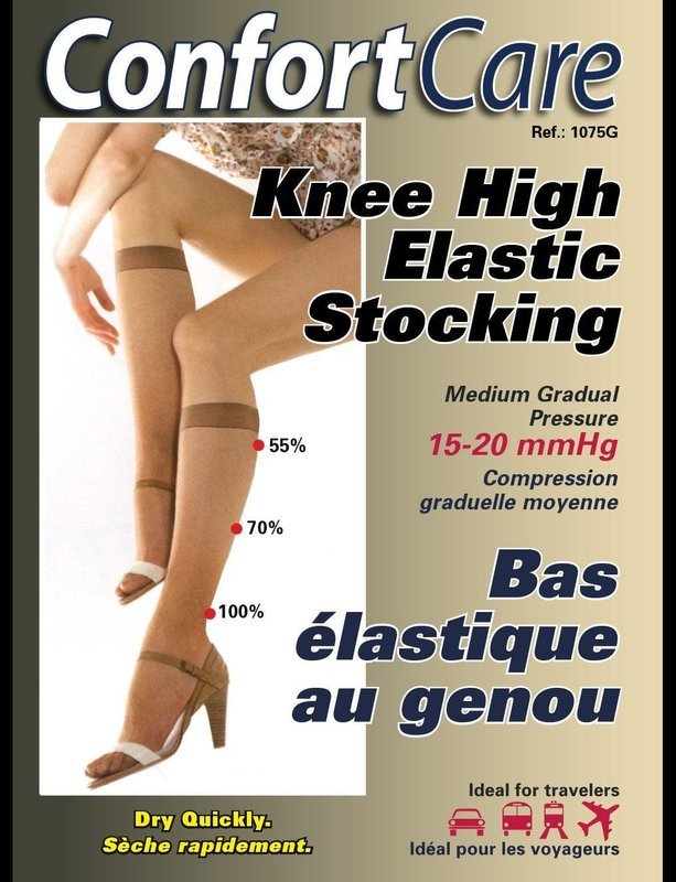 Support ​Knee High Stockings for women (15 - 20 mmHg)