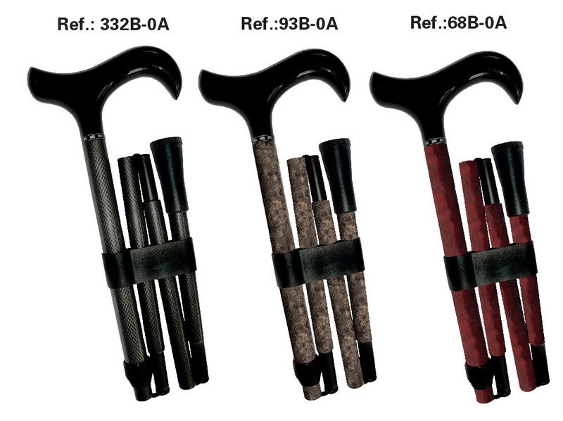 Carbon Cane 5pcs foldable Anti-Chock  for men &amp; Women.