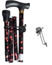 Foldable Aluminum Canes 4 PCS  Floor Design