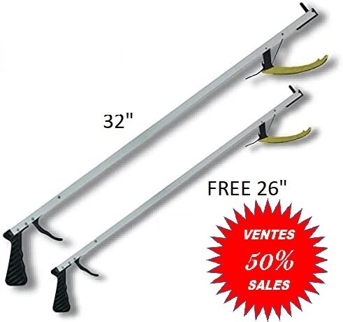 Pince longue magnétique avec aimants 1X26''