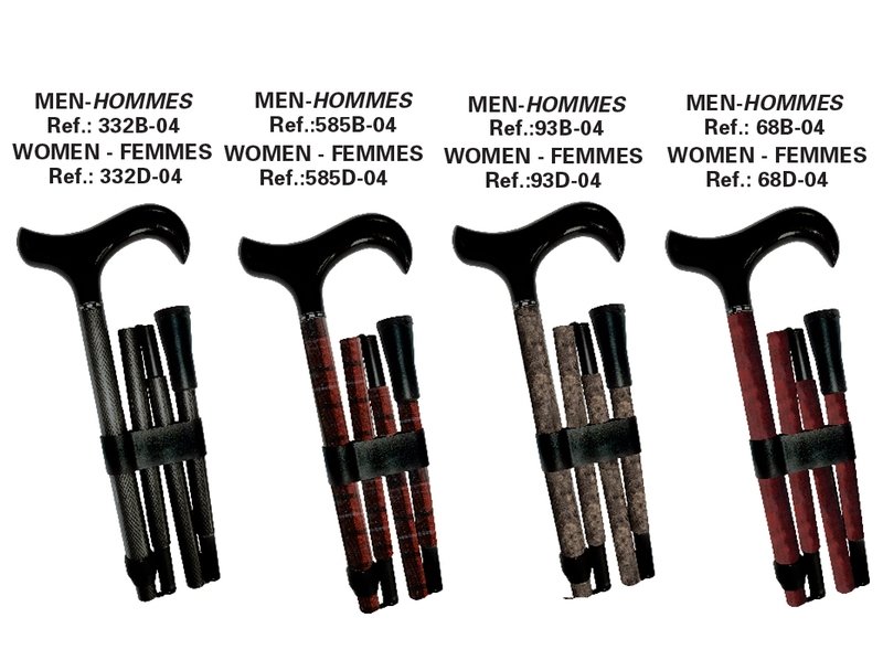 FIBER Carbon Cane 5pcs foldable  for men &amp; Women.