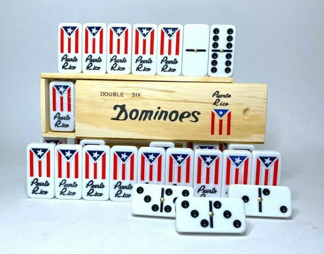 Dominos Puerto Rico Flag
